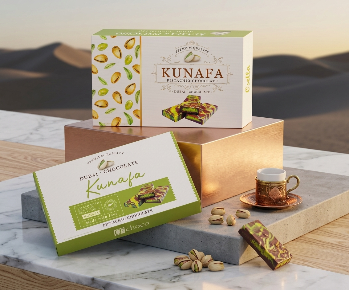 Kunafa Chocolate Bar